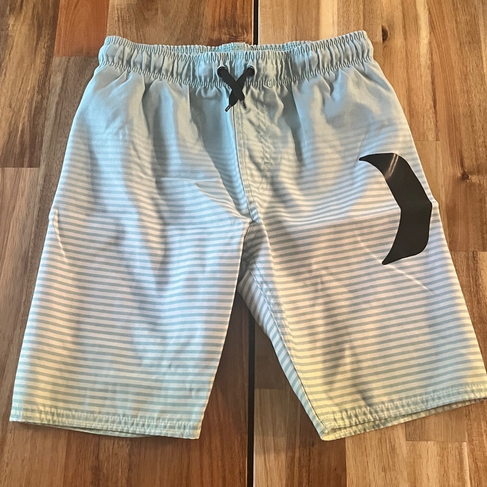 Hurley Boys Swim Shorts - Blue/Green/White